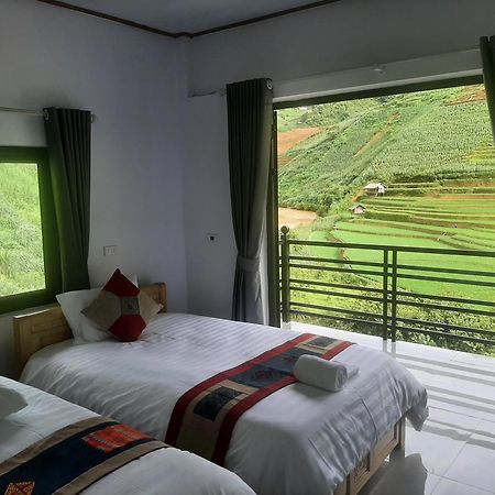Dong Suoi H'Mong Homestay & Bungalow - Trek & Vegetarian Food Mu Cang Chai Esterno foto