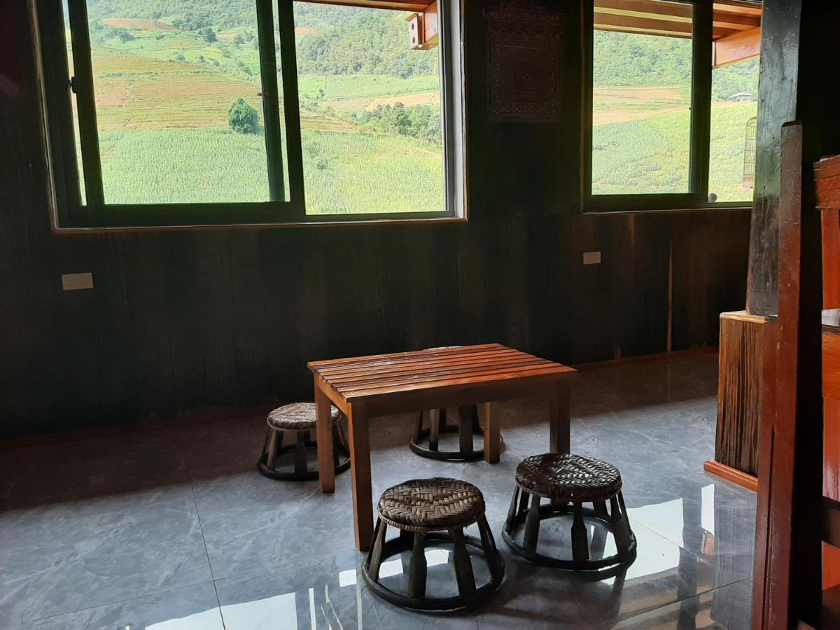 Dong Suoi H'Mong Homestay & Bungalow - Trek & Vegetarian Food Mu Cang Chai Esterno foto