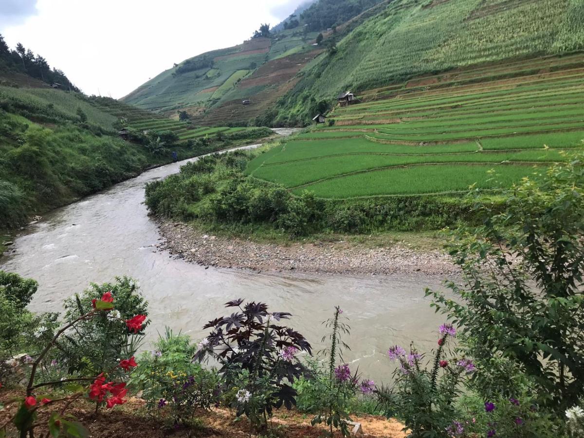Dong Suoi H'Mong Homestay & Bungalow - Trek & Vegetarian Food Mu Cang Chai Esterno foto