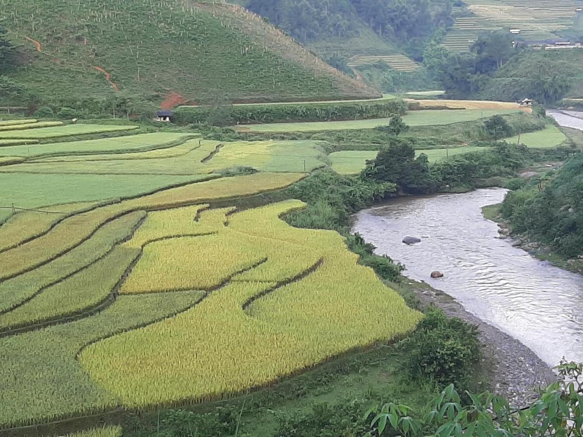 Dong Suoi H'Mong Homestay & Bungalow - Trek & Vegetarian Food Mu Cang Chai Esterno foto