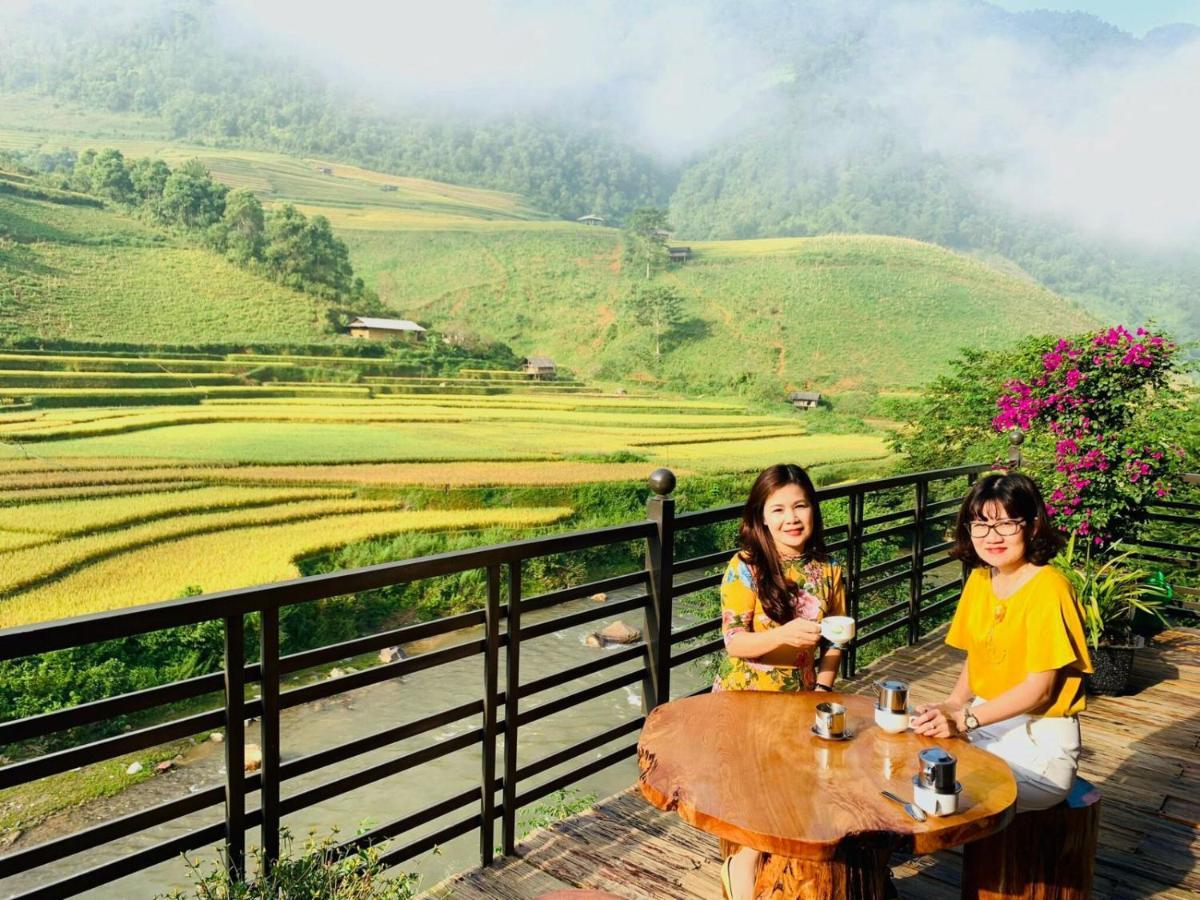 Dong Suoi H'Mong Homestay & Bungalow - Trek & Vegetarian Food Mu Cang Chai Esterno foto